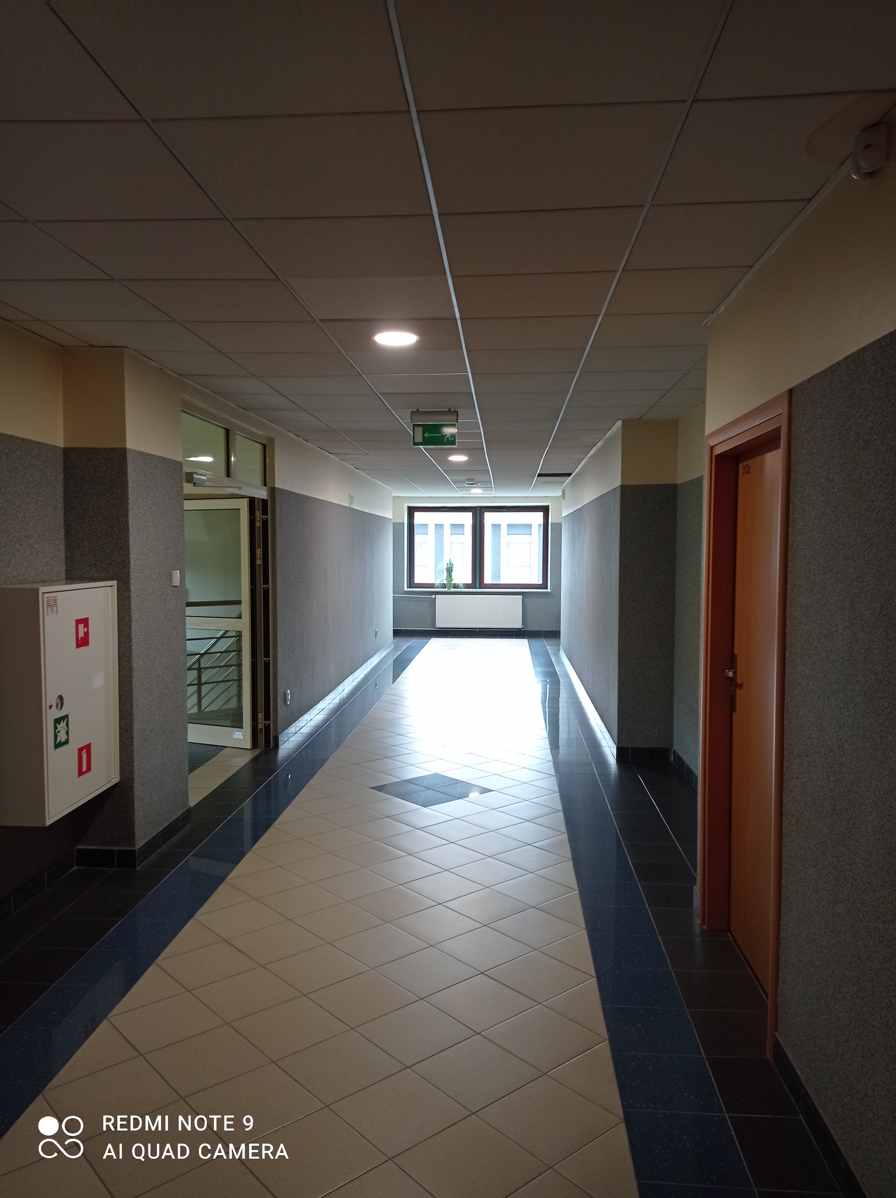 Korytarz trzeciego piętra WNoZiGP